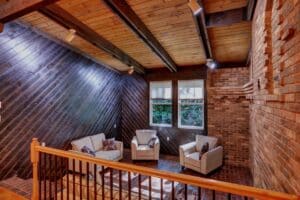Dark Wood Wall Paneling