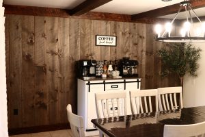 Wooden Accent Wall