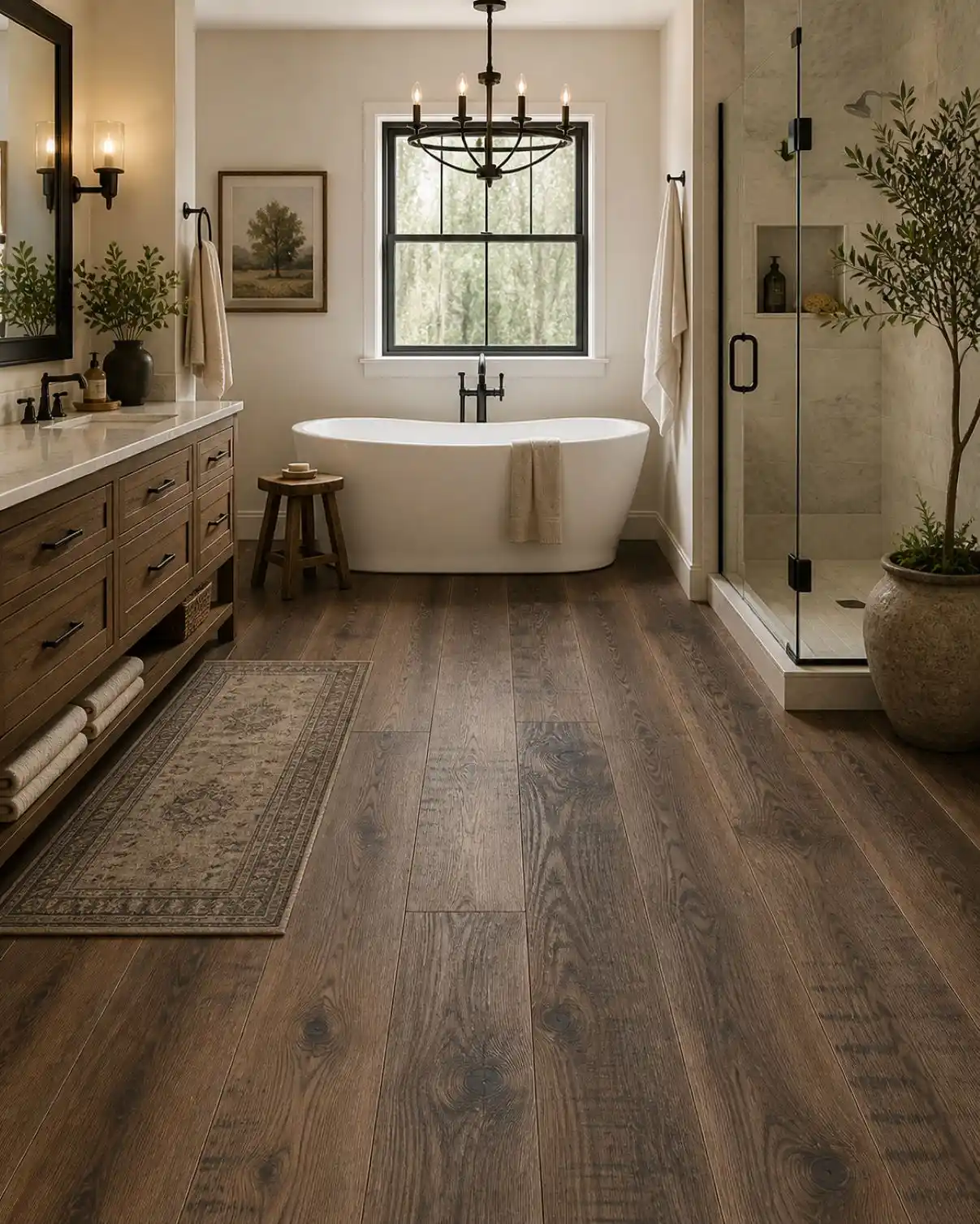 French Oak <br />Wide Plank Flooring