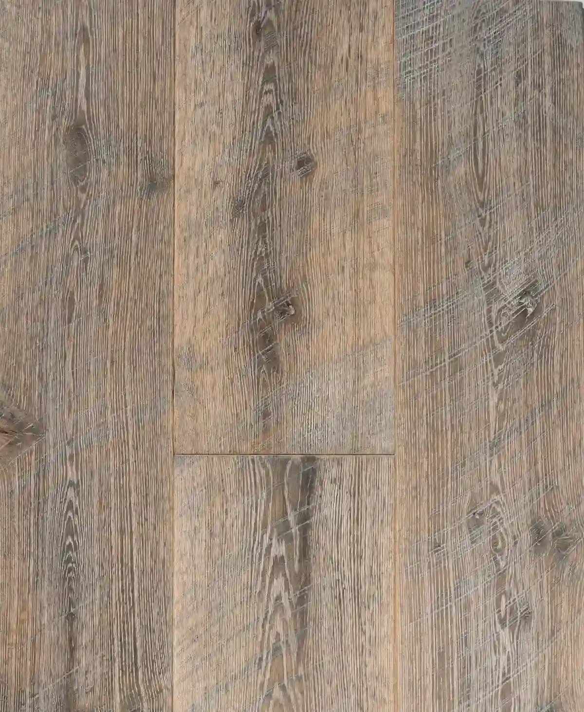 Whitewash Natural Aged <br />Wide Plank Flooring