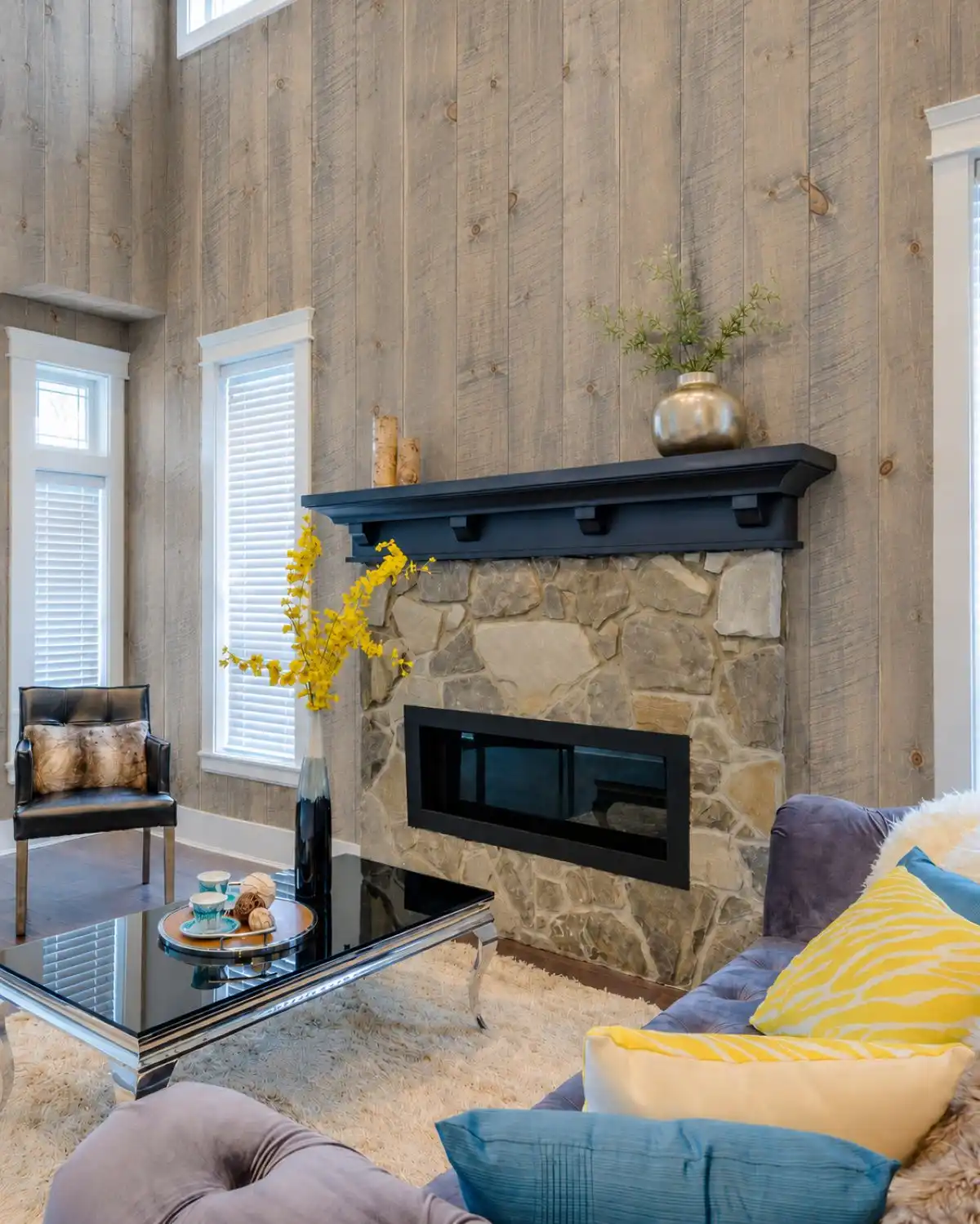 Aged Dusty (saw marks) <br />Wood Wall & Ceiling Planks