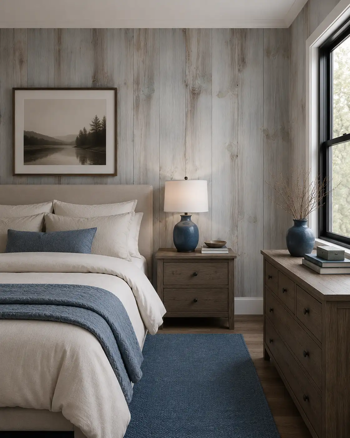 Aged Slate <br />Wood Wall & Ceiling Planks