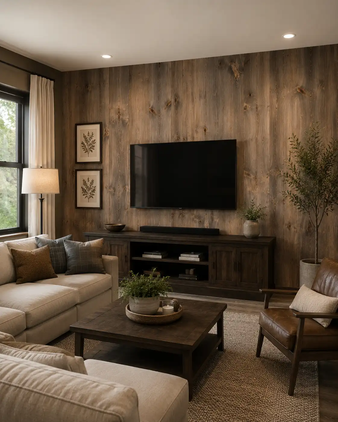 Aged Tobacco <br />Wood Wall & Ceiling Planks
