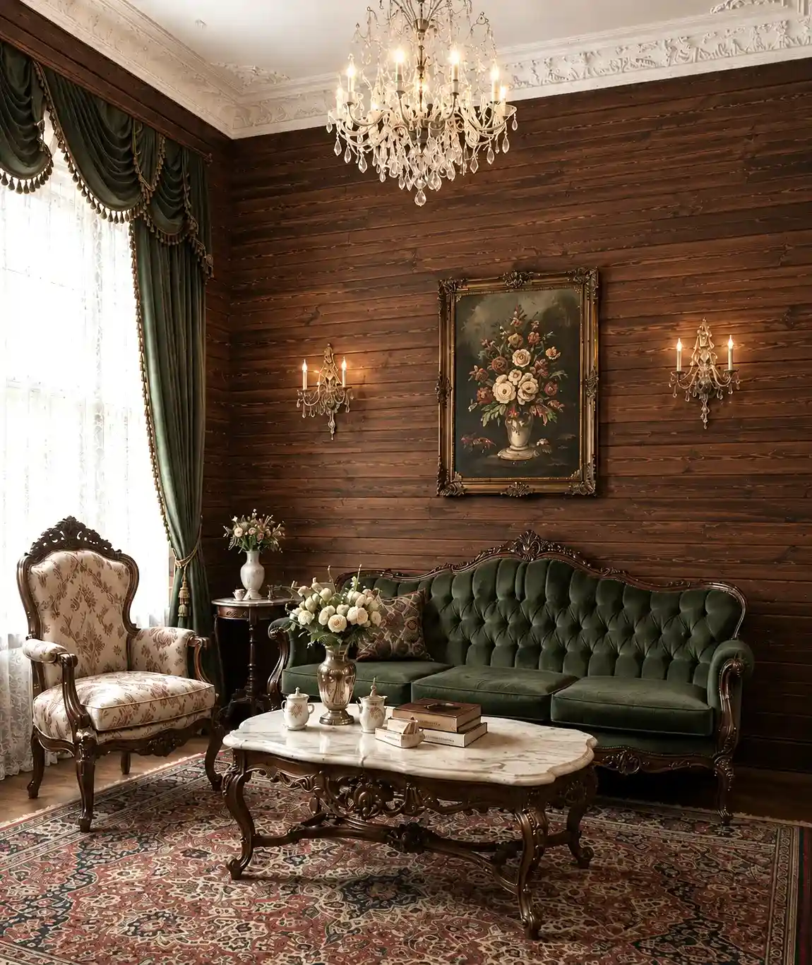 Burnished Russet <br />Wood Wall & Ceiling Paneling