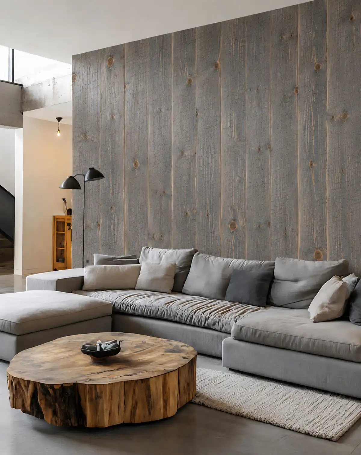 North Side (saw marks) <br />Wood Wall & Ceiling Planks