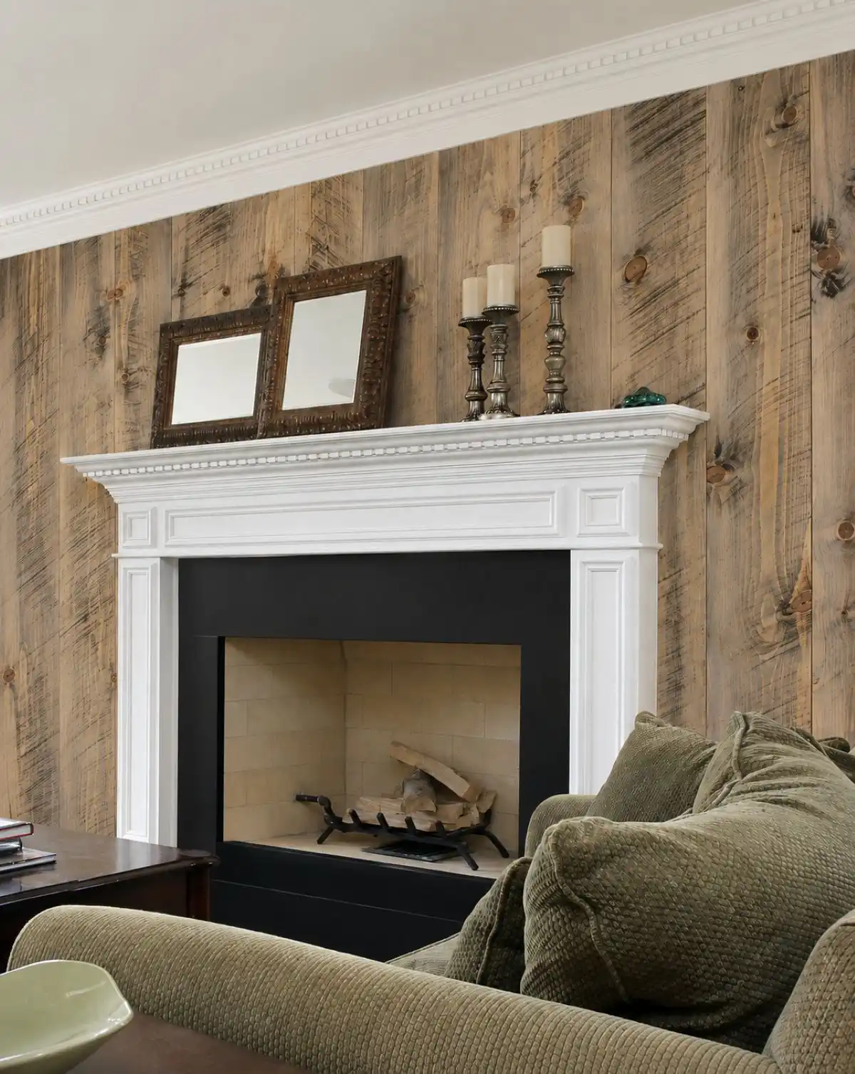 Weathered Barn (saw marks) <br />Wood Wall & Ceiling Planks