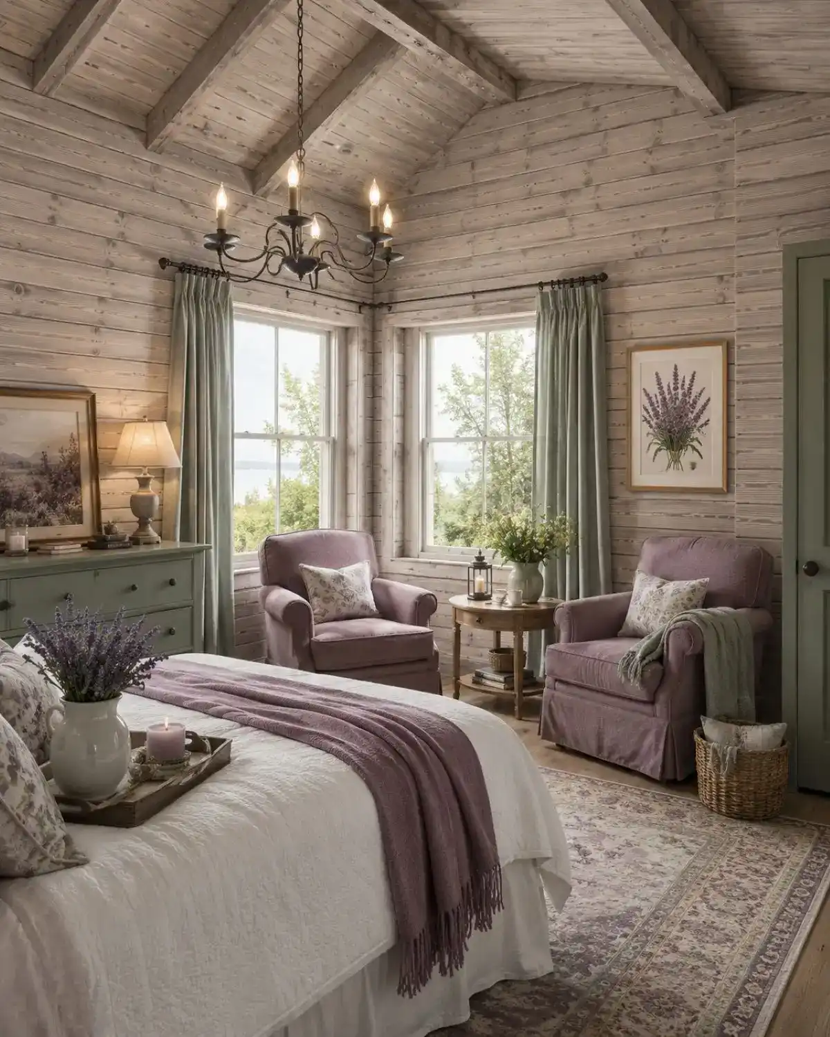 Whitewash Gray <br />Wood Wall & Ceiling Paneling